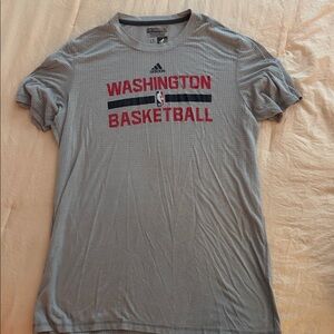 Adidas Gray Washington Basketball Tee
